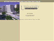 Tablet Screenshot of executivephysical.com